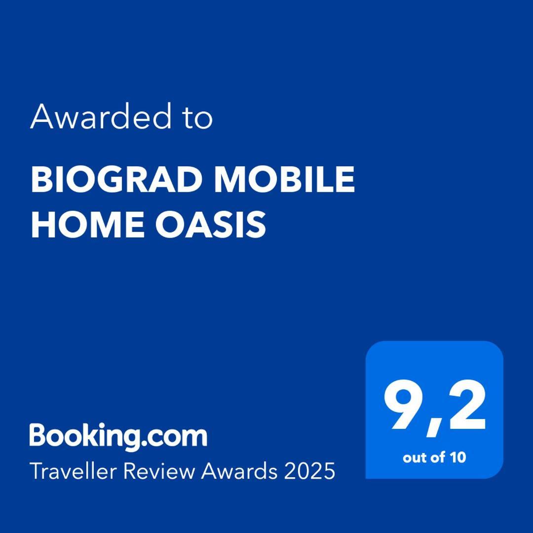 Biograd Mobile Home Oasis Biograd Na Moru Bagian luar foto